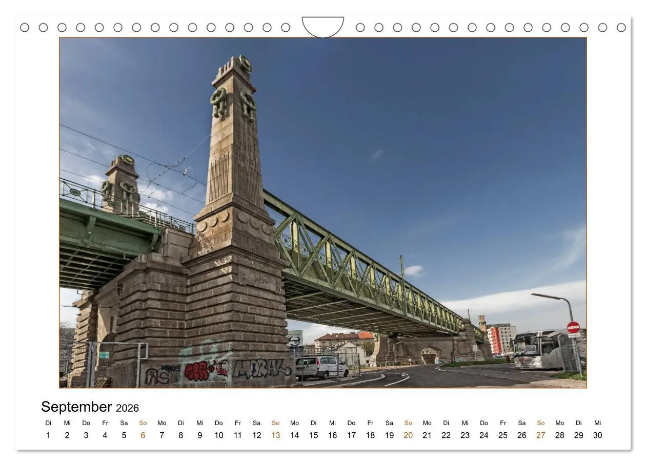 Bild: 9783457930977 | Otto Wagners Wien (Wandkalender 2026 DIN A4 quer), CALVENDO...