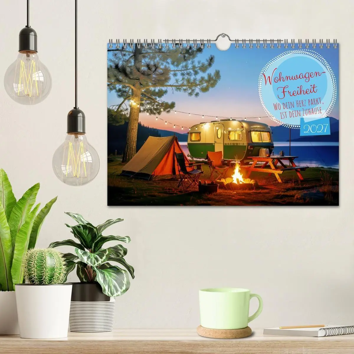 Bild: 9783569970977 | Wohnwagen-Freiheit (Wandkalender 2027 DIN A4 quer), CALVENDO...
