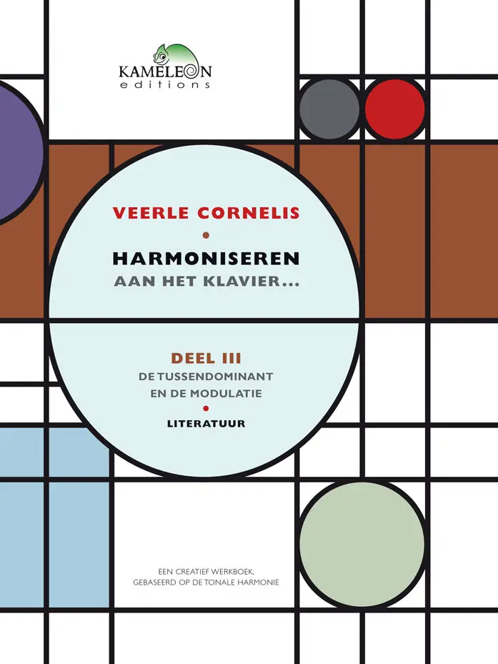 Cover: 9790365220977 | Harmoniseren Aan Het Klavier Deel III: Literatuur | Veerle Cornelis