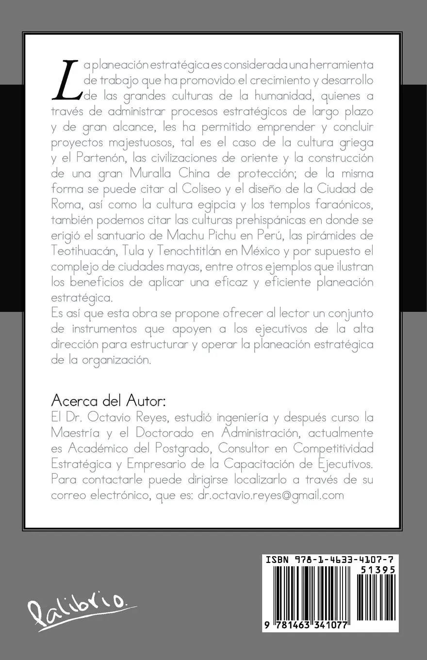 Rückseite: 9781463341077 | Planeacion Estrategica Para Alta Direccion | Octavio Reyes | Buch