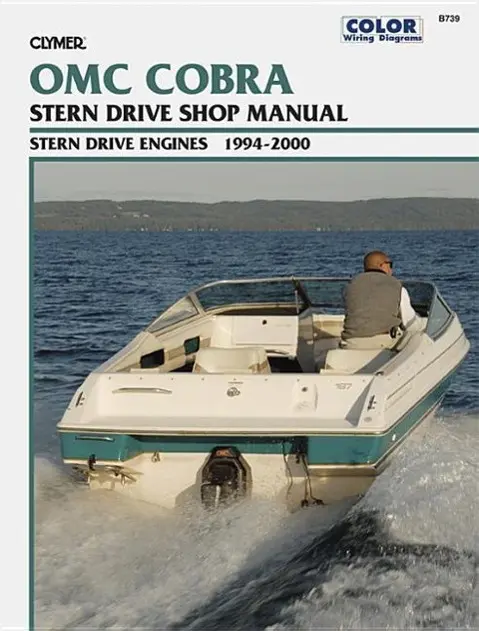 Cover: 9781599691077 | OMC Cobra SX DP-S Duoprop Stern Drive (1994-2000) Service Repair...