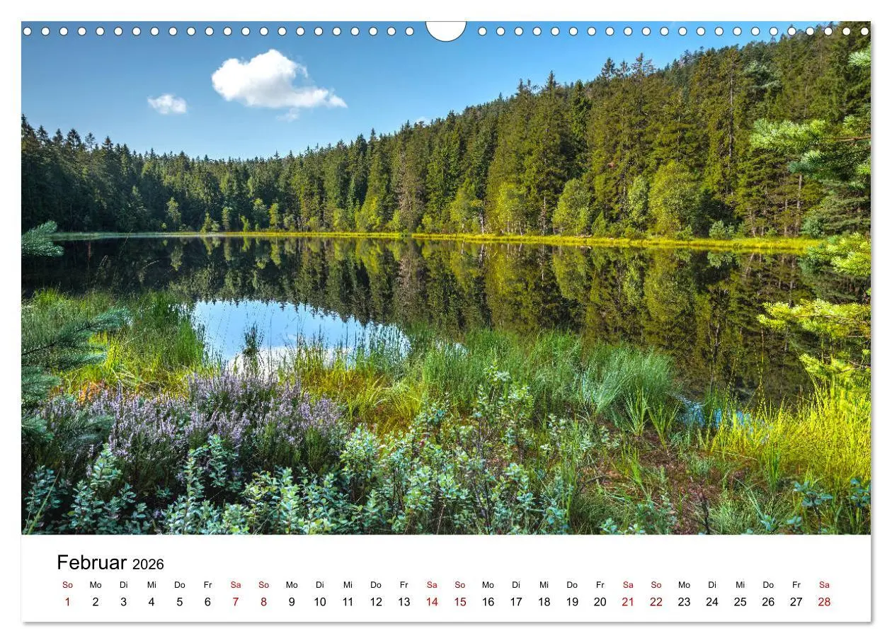 Bild: 9783457751077 | Schwarzwald, Seen und Hochmoore (Wandkalender 2026 DIN A3 quer),...