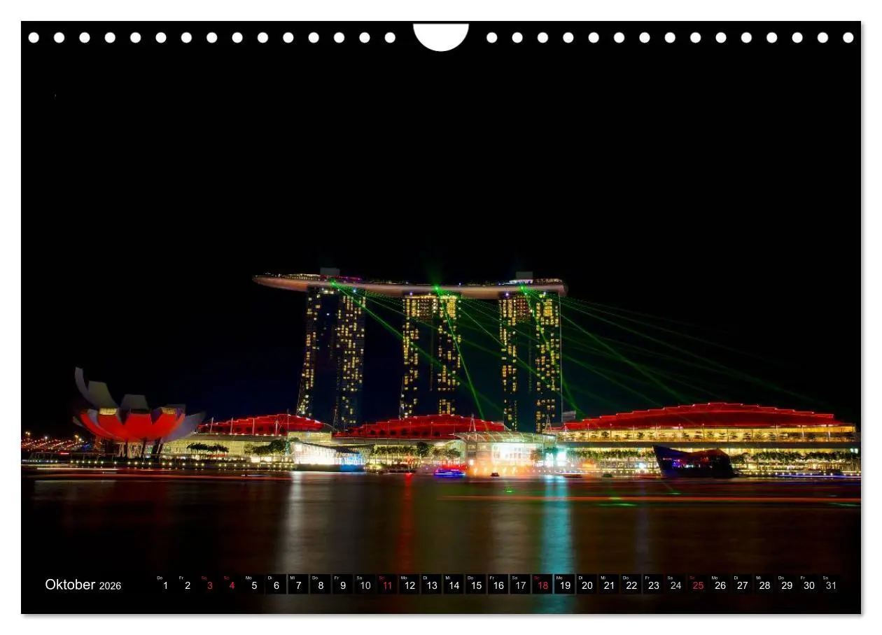 Bild: 9783457991077 | Singapur - Einzigartige Skylines (Wandkalender 2026 DIN A4 quer),...