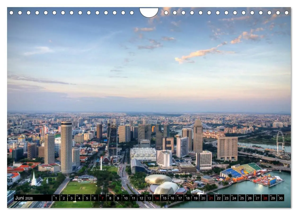 Bild: 9783457991077 | Singapur - Einzigartige Skylines (Wandkalender 2026 DIN A4 quer),...