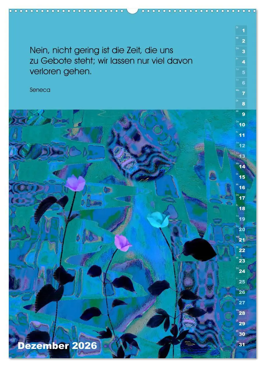 Bild: 9783516391077 | Philosophische Inspirationen Wandkalender 2026 (hochwertiger...