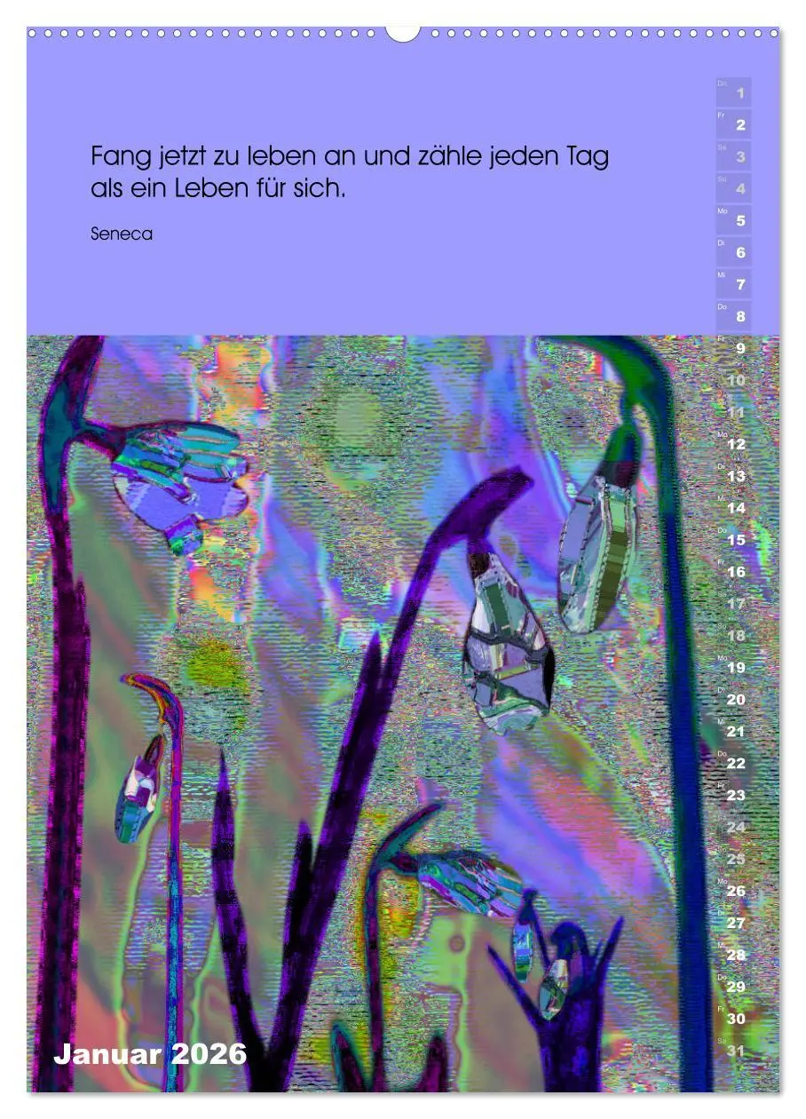 Bild: 9783516391077 | Philosophische Inspirationen Wandkalender 2026 (hochwertiger...