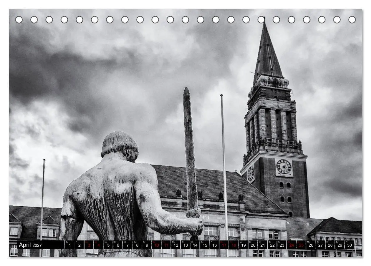 Bild: 9783569861077 | Ein Blick auf Kiel (Tischkalender 2027 DIN A5 quer), CALVENDO...