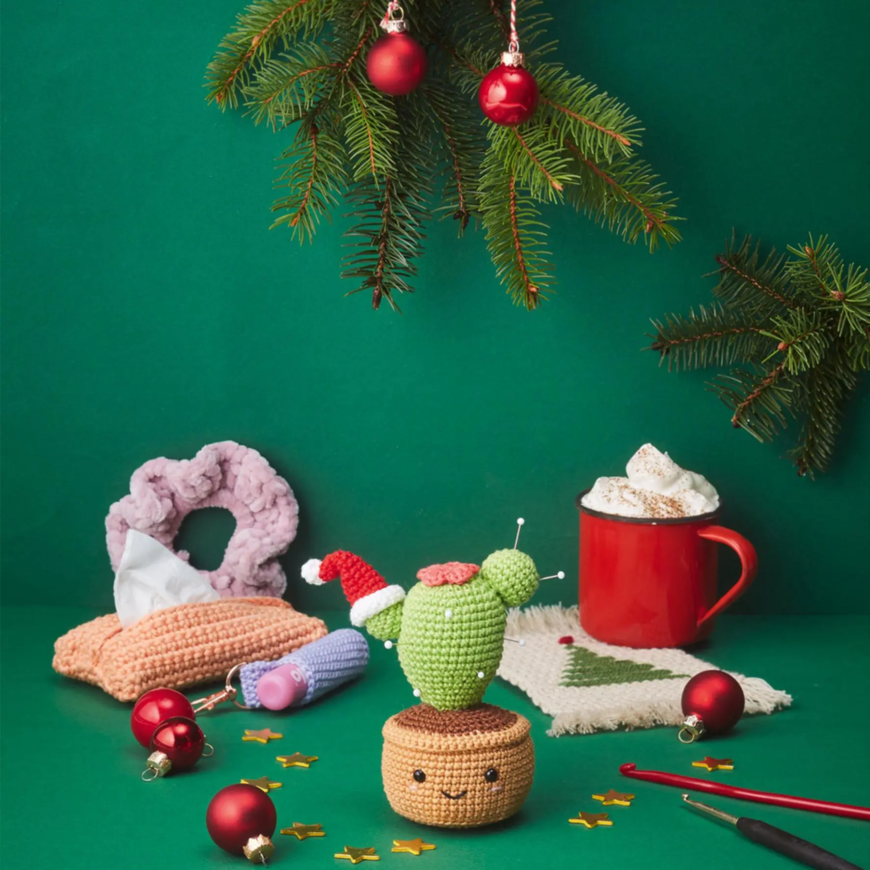 Bild: 9783735871077 | Häkel Christmas. Das Adventskalenderbuch | Natalie Nar | Taschenbuch