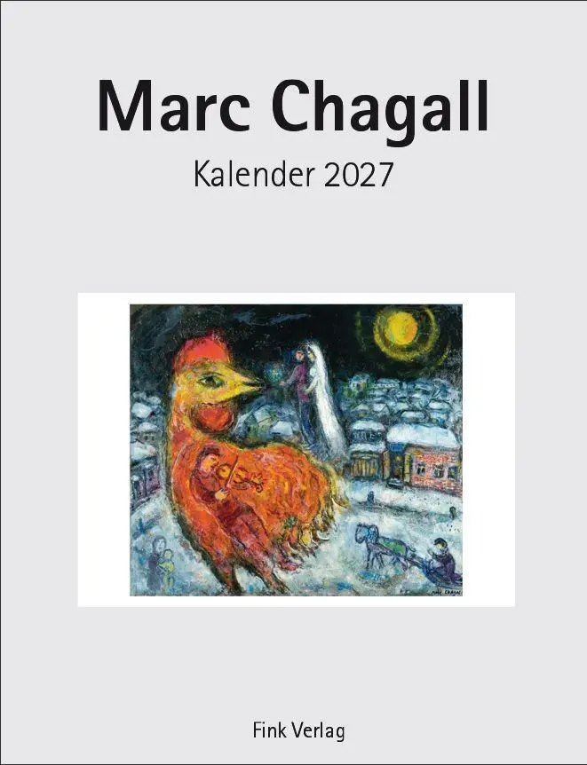 Cover: 9783771721077 | Marc Chagall 2027 | Kunst-Einsteckkalender | Marc Chagall | Kalender
