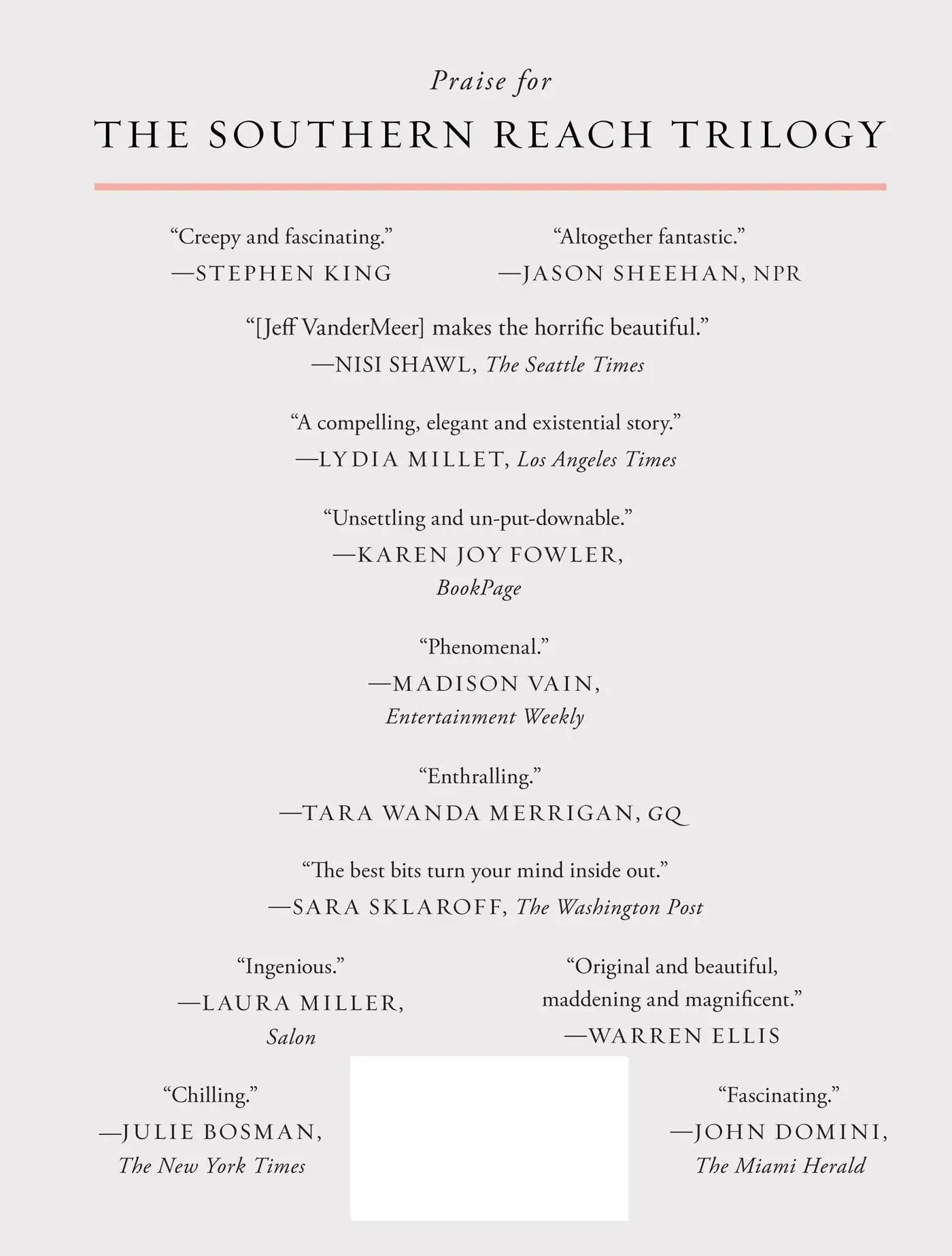 Rückseite: 9780374261177 | Area X | Jeff VanderMeer | Buch | With dust jacket | Englisch | 2014