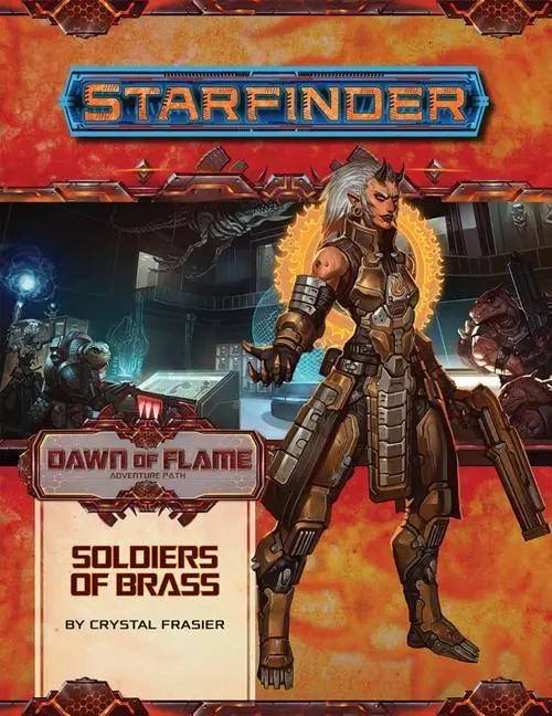 Cover: 9781640781177 | Starfinder Adventure Path: Soldiers of Brass (Dawn of Flame 2 of 6)