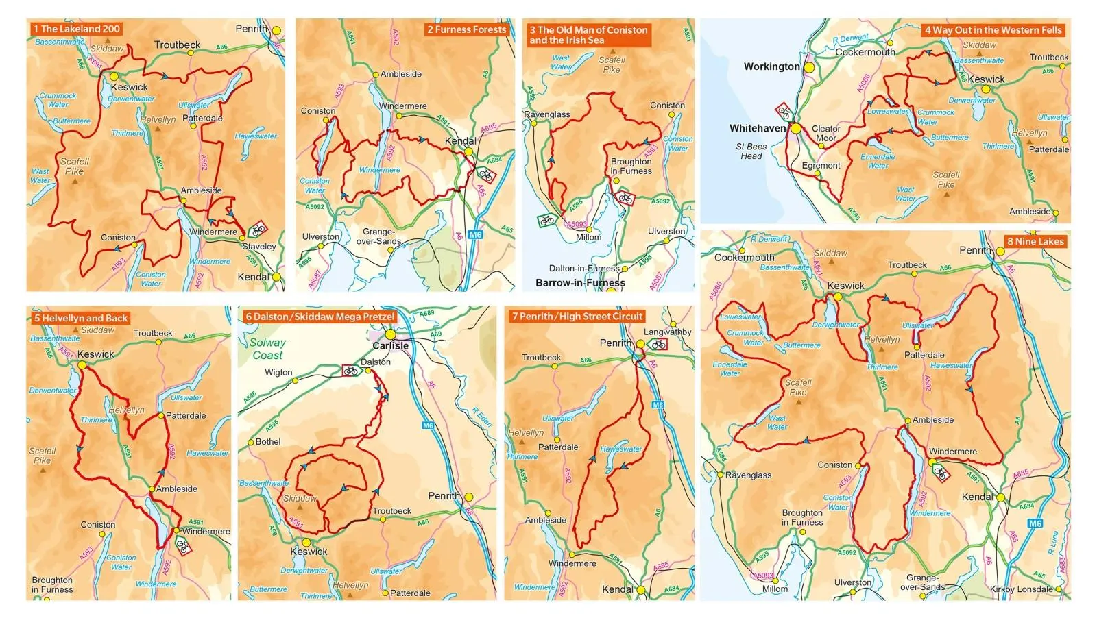Bild: 9781786311177 | Bikepacking in the Lake District | Edward Hunton | Taschenbuch | 2023