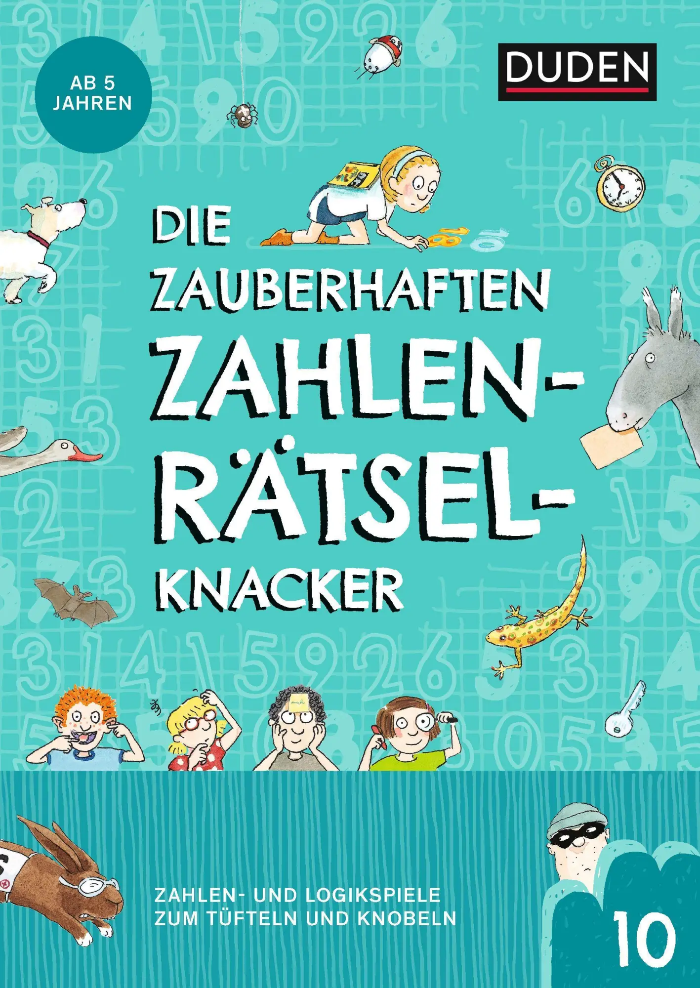 Cover: 9783411721177 | Die zauberhaften Zahlenrätselknacker (Band 10) | Janine Eck (u. a.)