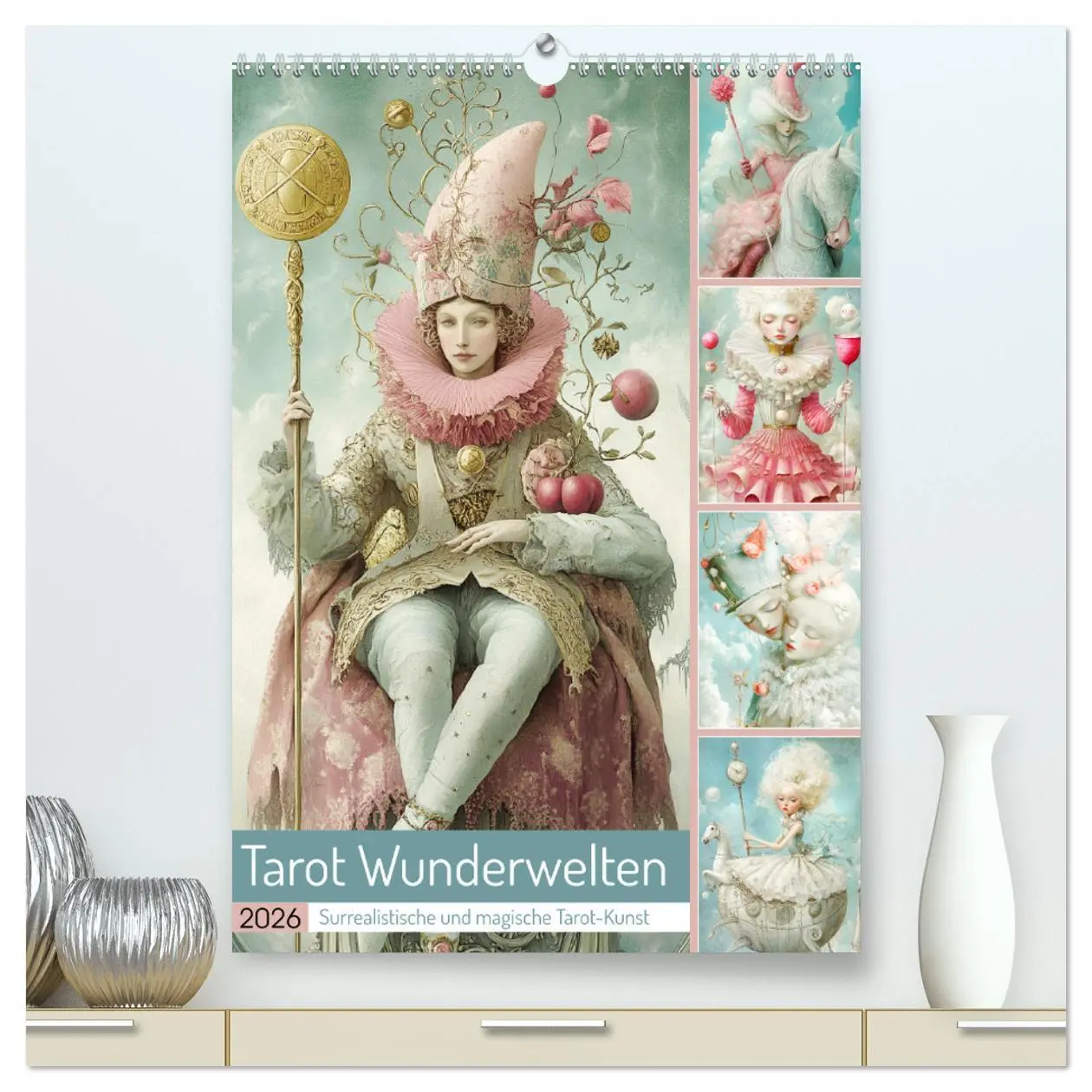Cover: 9783457291177 | Tarot Wunderwelten. Surrealistische und magische Tarot-Kunst...