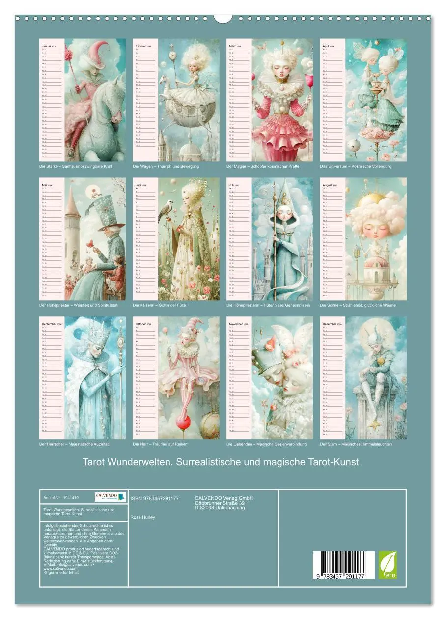 Bild: 9783457291177 | Tarot Wunderwelten. Surrealistische und magische Tarot-Kunst...