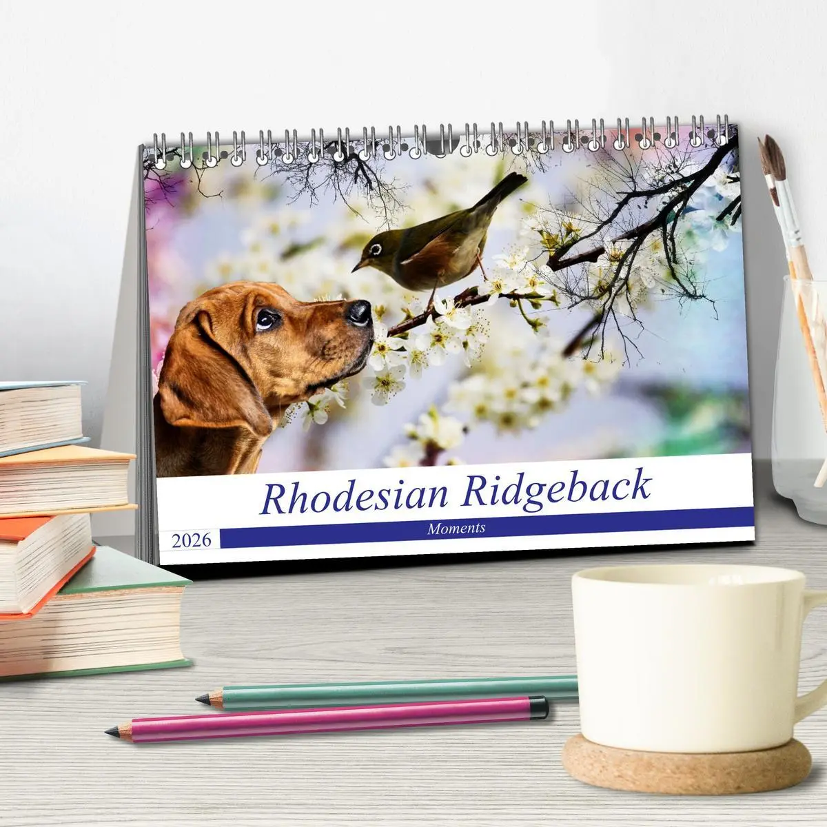 Bild: 9783457741177 | Rhodesian Ridgeback - Moments (Tischkalender 2026 DIN A5 quer),...