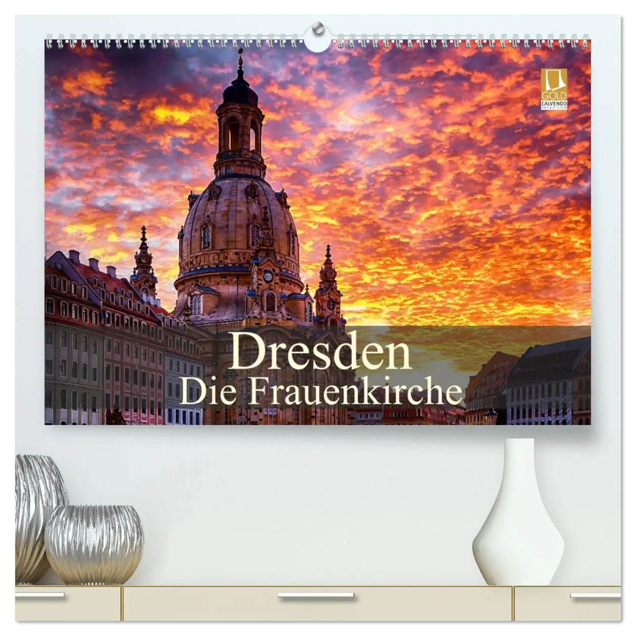 Cover: 9783516141177 | Dresden - Die Frauenkirche (hochwertiger Premium Wandkalender 2026...