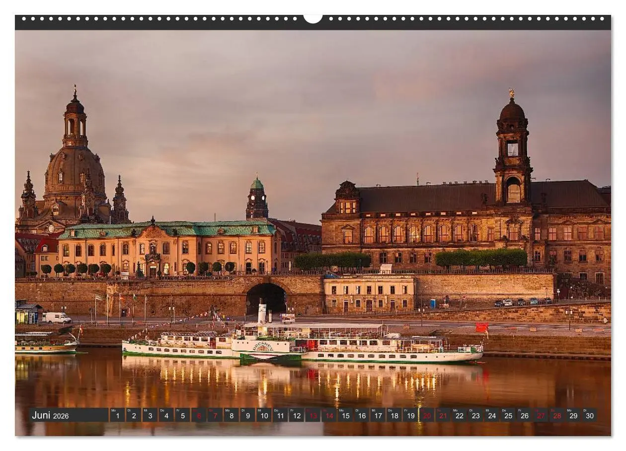 Bild: 9783516141177 | Dresden - Die Frauenkirche (hochwertiger Premium Wandkalender 2026...