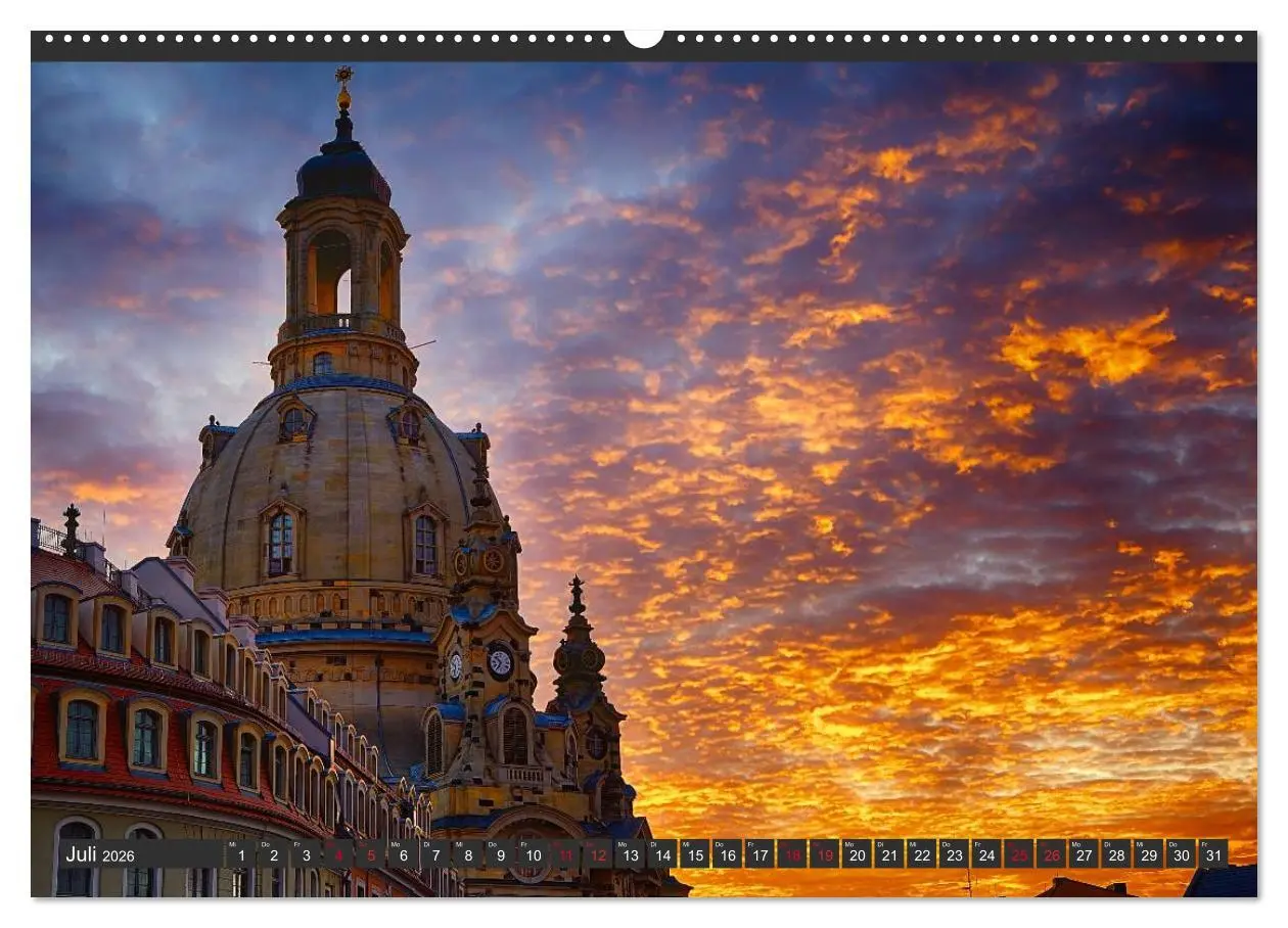 Bild: 9783516141177 | Dresden - Die Frauenkirche (hochwertiger Premium Wandkalender 2026...