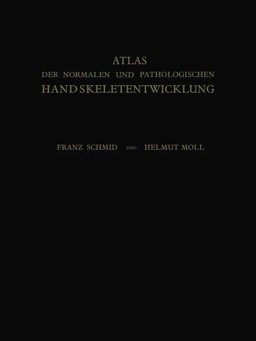 Cover: 9783642491177 | Atlas der Normalen und Pathologischen Handskeletentwicklung | Buch