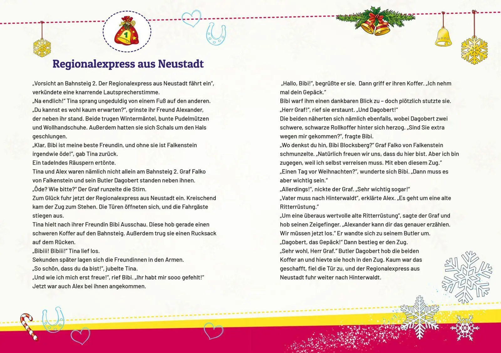 Bild: 9783845131177 | Bibi &amp; Tina: Stürmische Weihnachten | Buch | Bibi &amp; Tina | 96 S.