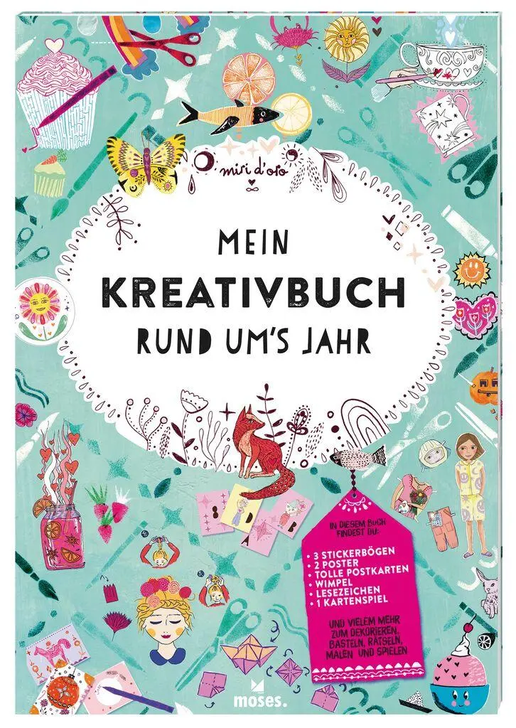 Cover: 9783964551177 | Mein Kreativbuch rund um's Jahr | Miriam D'Oro | Taschenbuch | 120 S.