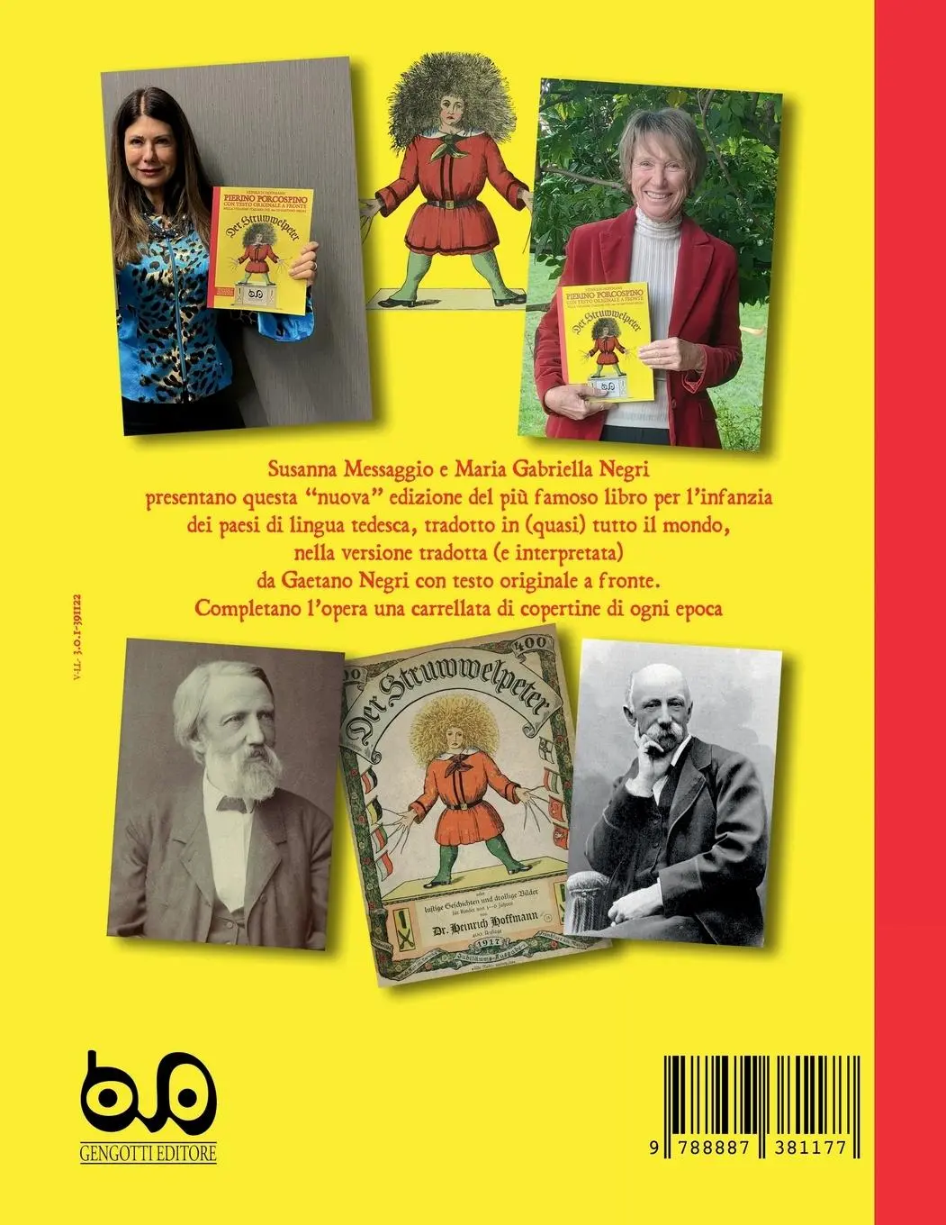 Rückseite: 9788887381177 | Pierino Porcospino - Der Struwwelpeter | Heinrich Hoffmann | Buch