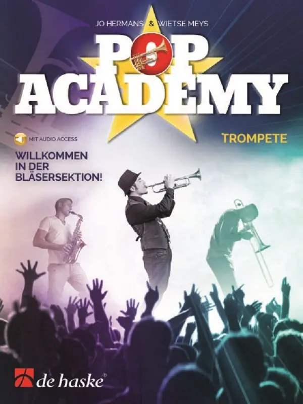 Cover: 9789043151177 | Pop Academy [D] - Trompete | Jo Hermans_Wietse Meys | 2016
