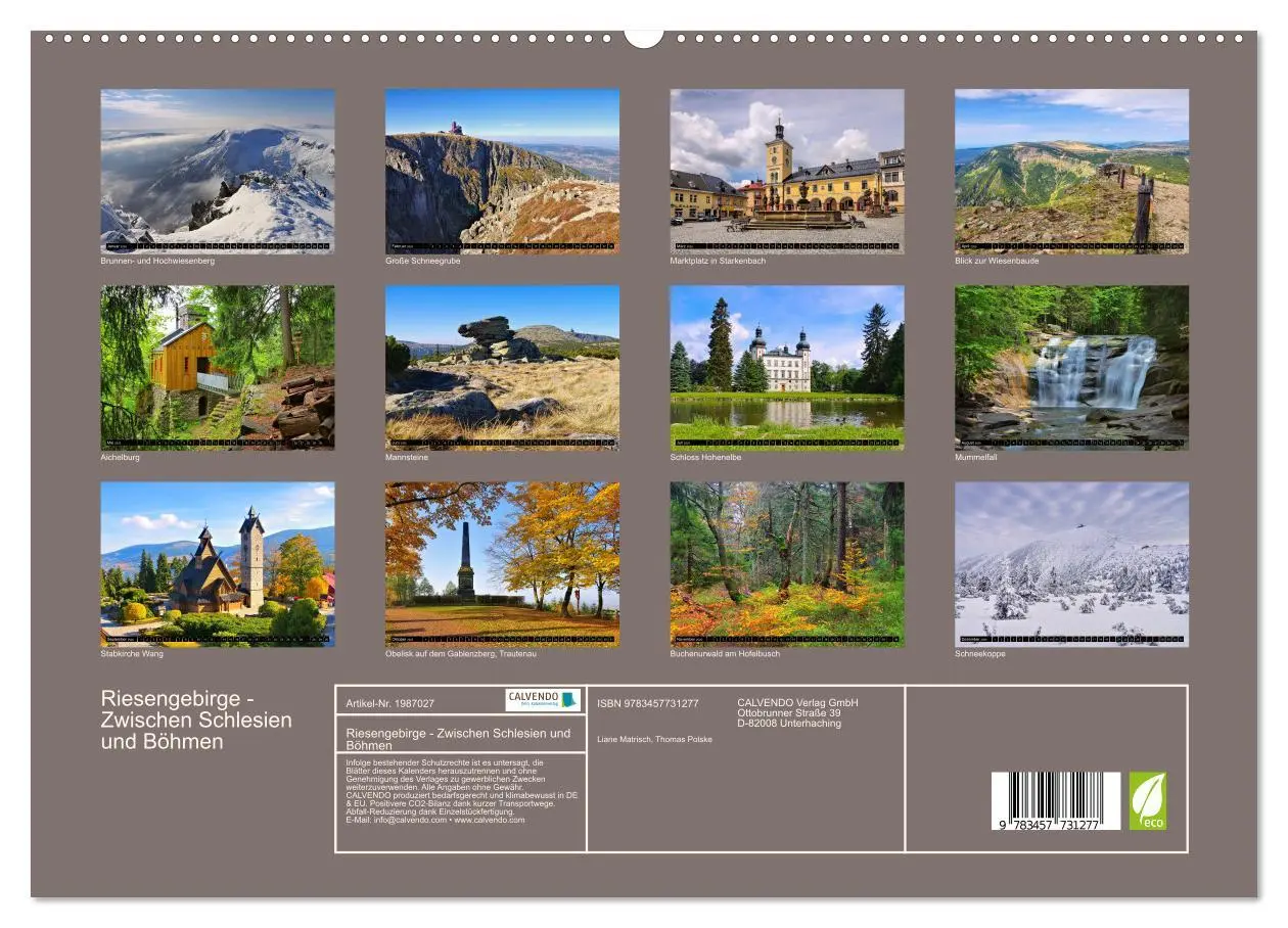 Bild: 9783457731277 | Riesengebirge - Zwischen Schlesien und Böhmen (hochwertiger Premium...