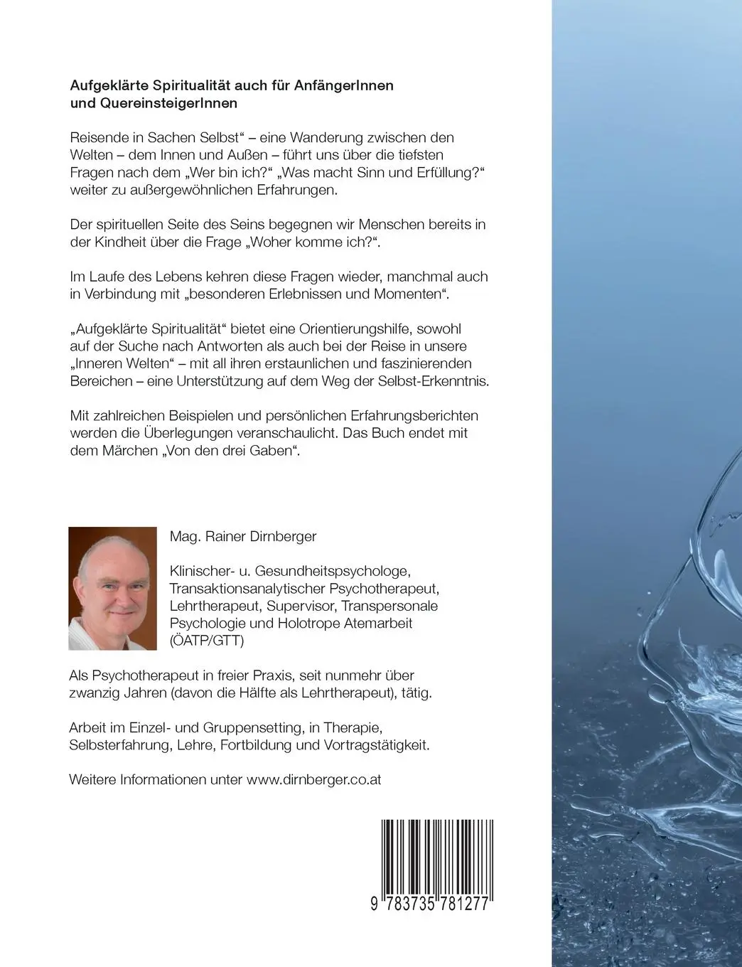 Rückseite: 9783735781277 | Weltenwanderer | Rainer Dirnberger | Taschenbuch | 132 S. | Deutsch