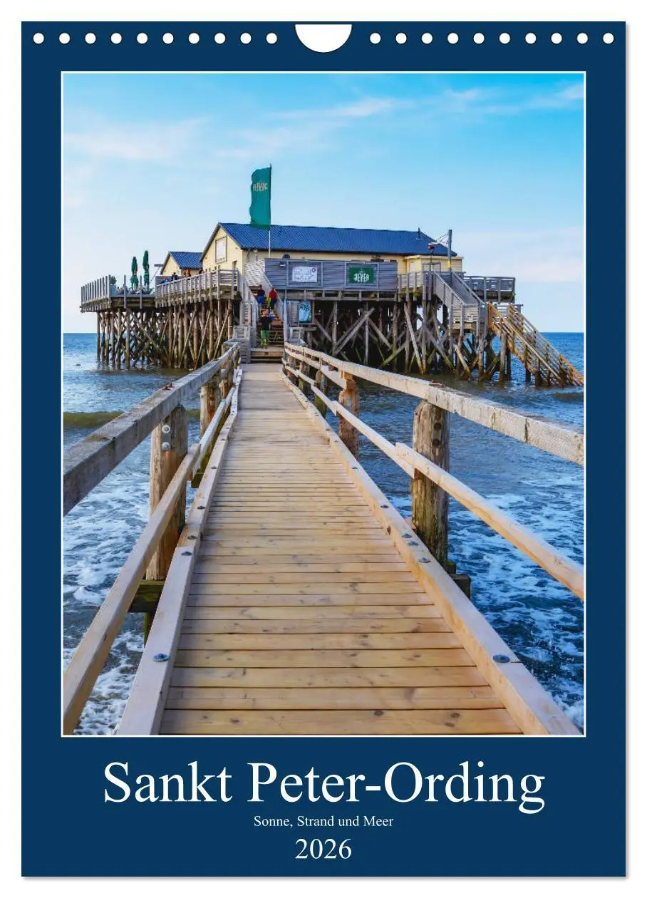 Cover: 9783516361377 | Sankt Peter-Ording Sonne, Strand und Meer (Wandkalender 2026 DIN A4...