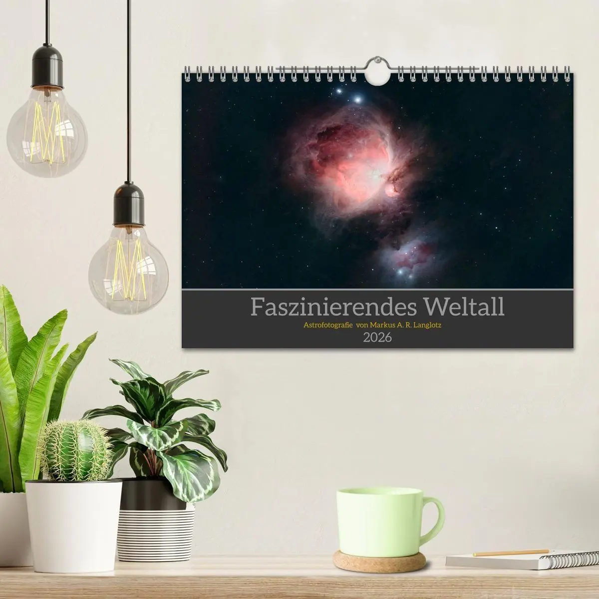 Bild: 9783516741377 | Faszinierendes Weltall (Wandkalender 2026 DIN A4 quer), CALVENDO...