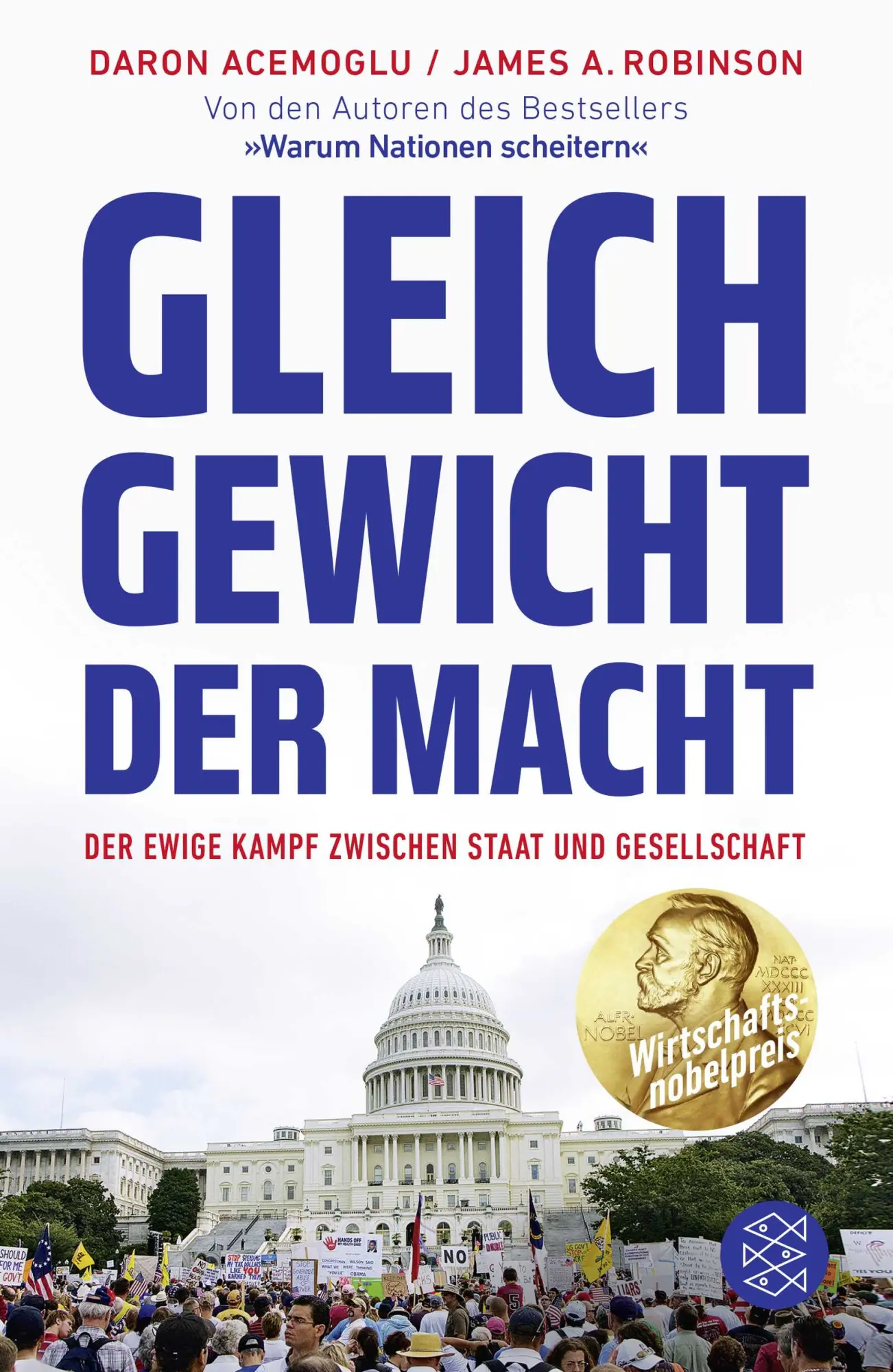 Cover: 9783596701377 | Gleichgewicht der Macht | Daron Acemoglu (u. a.) | Taschenbuch | 2024