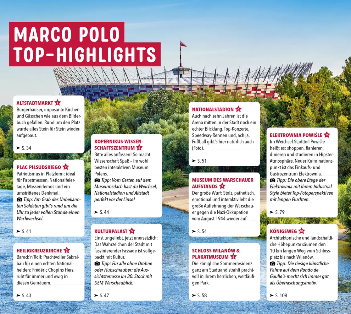 Bild: 9783829751377 | MARCO POLO Reiseführer Warschau | Mirko Kaupat | Taschenbuch | 144 S.