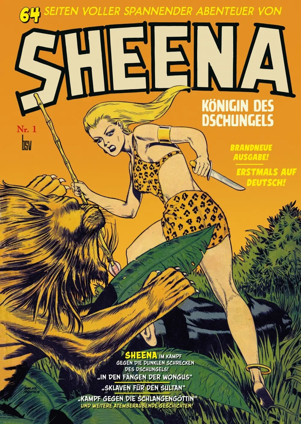 Cover: 9783944971377 | Sheena - Königin des Dschungels Band 1 | Thomas Morgan | Buch | 64 S.