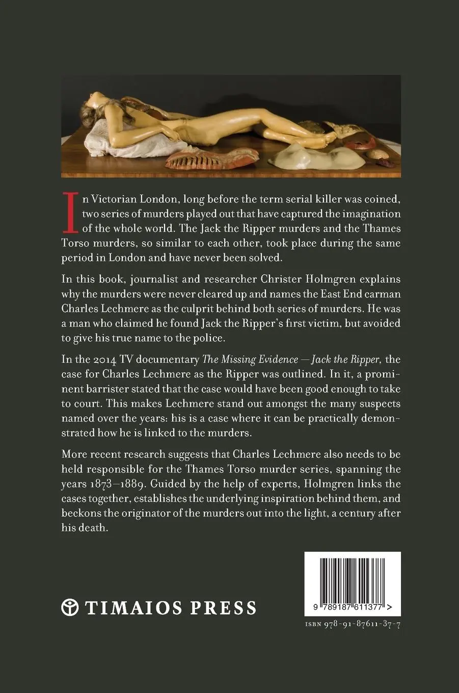 Rückseite: 9789187611377 | Cutting Point | Christer Holmgren | Buch | Gebunden | Englisch | 2021