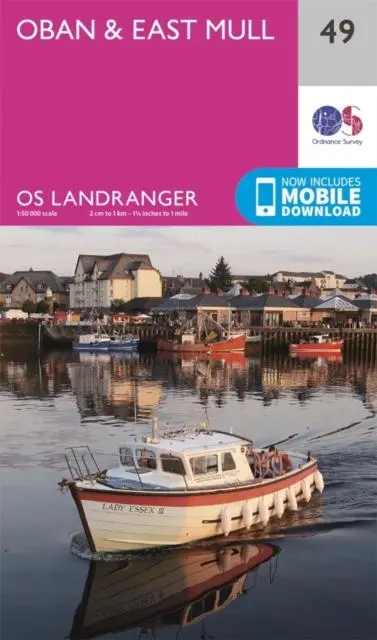 Cover: 9780319261477 | Oban &amp; East Mull | Ordnance Survey | (Land-)Karte | OS Landranger Map