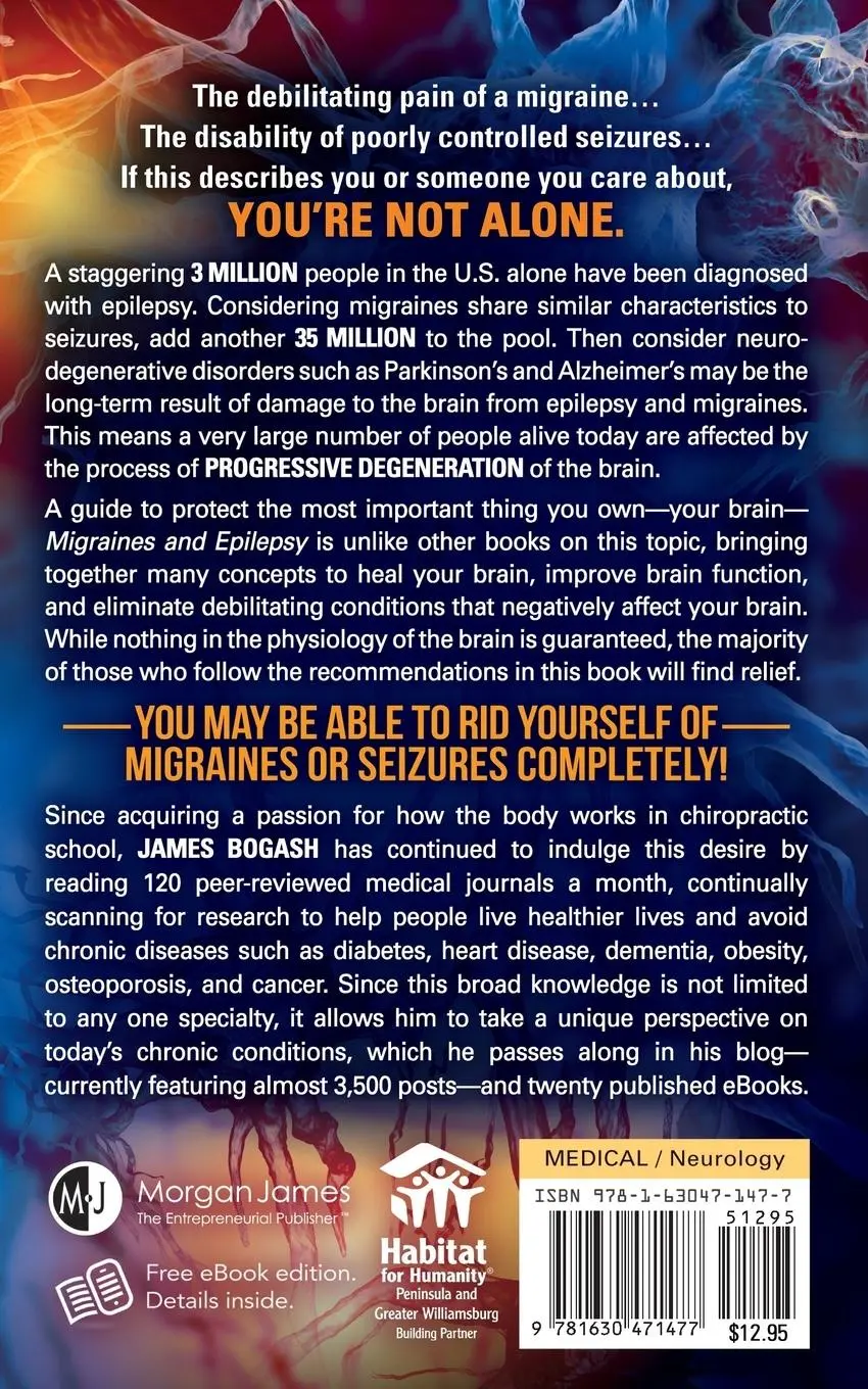 Rückseite: 9781630471477 | Migraines and Epilepsy | James Bogash | Taschenbuch | Englisch | 2014