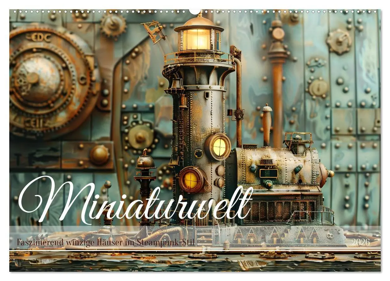 Cover: 9783457401477 | Miniaturwelt Faszinierend winzige Häuser im Steampunk-Stil...