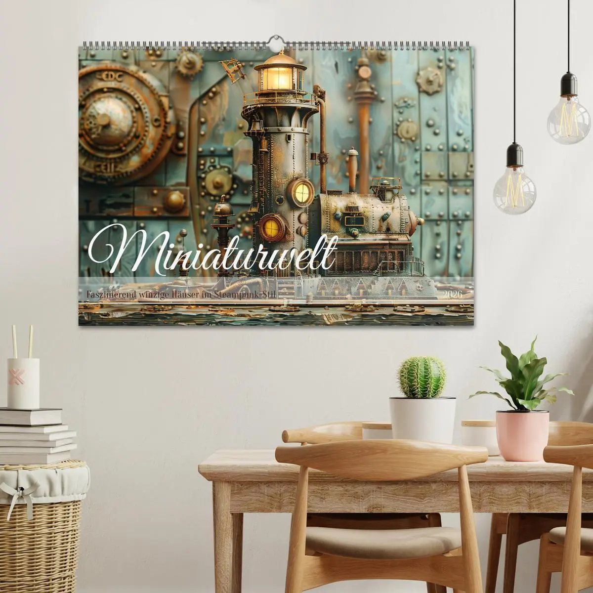 Bild: 9783457401477 | Miniaturwelt Faszinierend winzige Häuser im Steampunk-Stil...