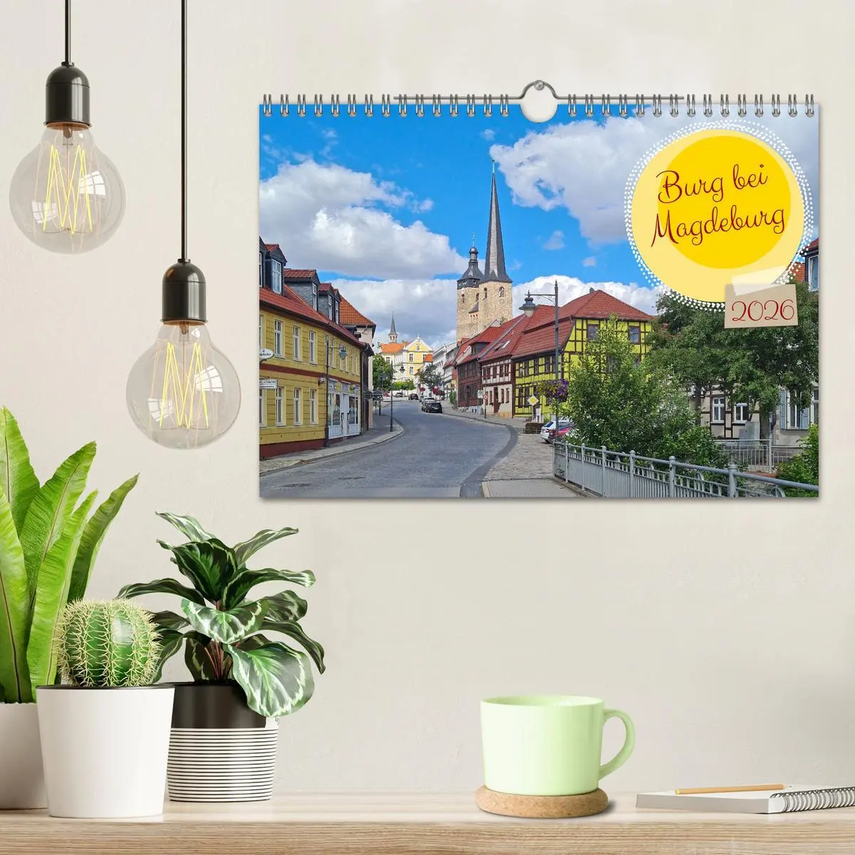 Bild: 9783457571477 | Burg bei Magdeburg (Wandkalender 2026 DIN A4 quer), CALVENDO...