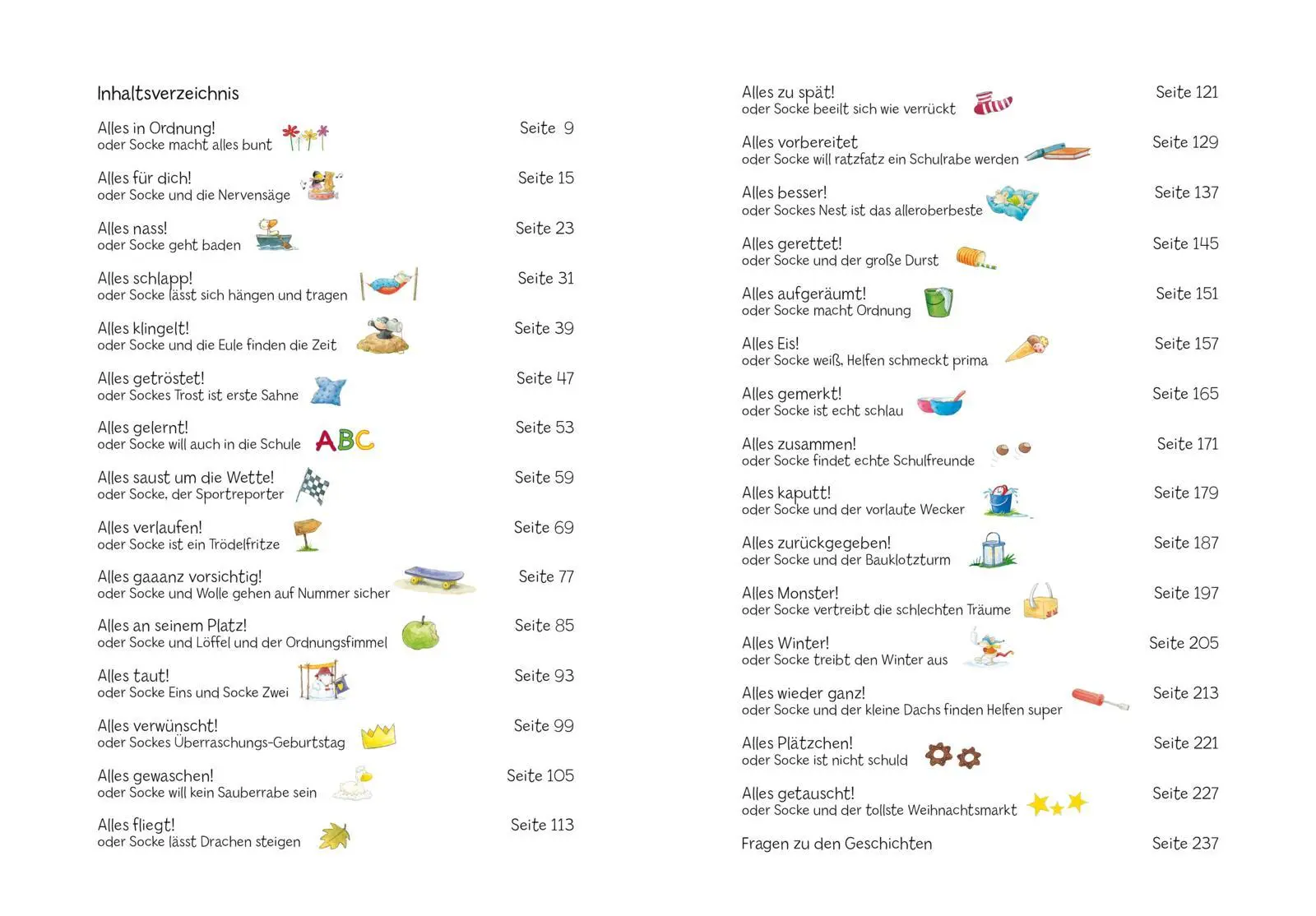 Bild: 9783480241477 | Der kleine Rabe Socke: Noch eine Geschichte, bitte-danke! | Nele Moost