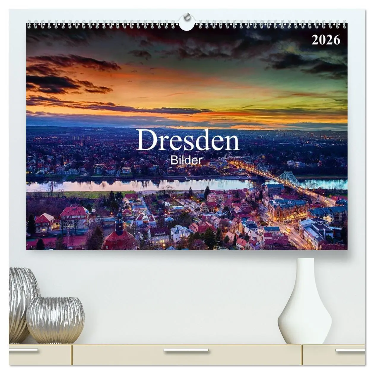 Cover: 9783516111477 | Dresden Bilder 2026 (hochwertiger Premium Wandkalender 2026 DIN A2...