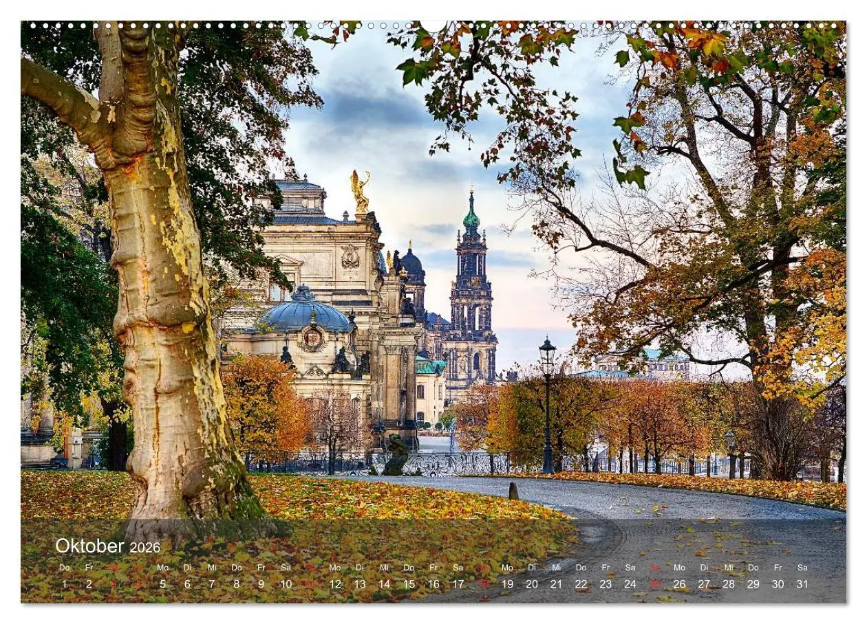 Bild: 9783516111477 | Dresden Bilder 2026 (hochwertiger Premium Wandkalender 2026 DIN A2...
