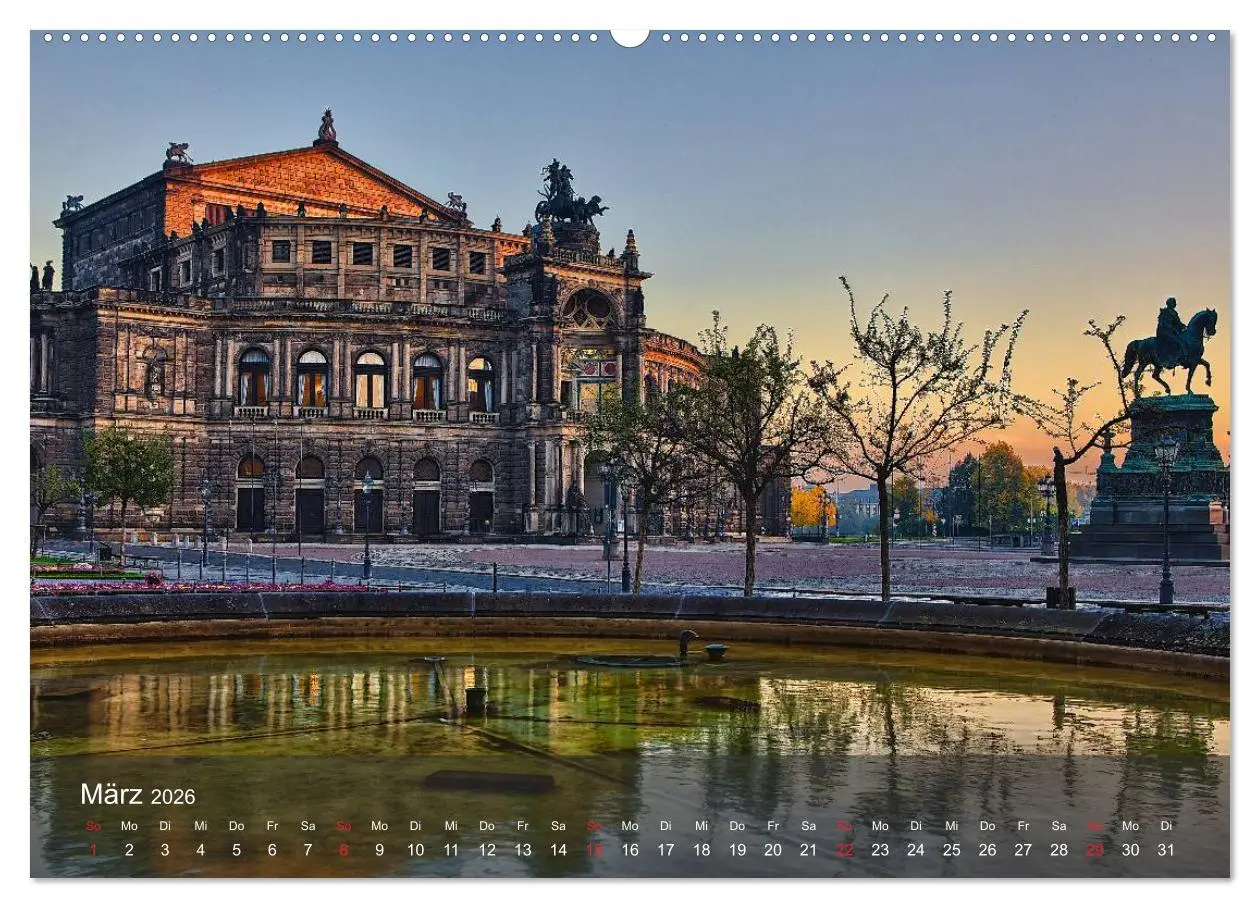 Bild: 9783516111477 | Dresden Bilder 2026 (hochwertiger Premium Wandkalender 2026 DIN A2...