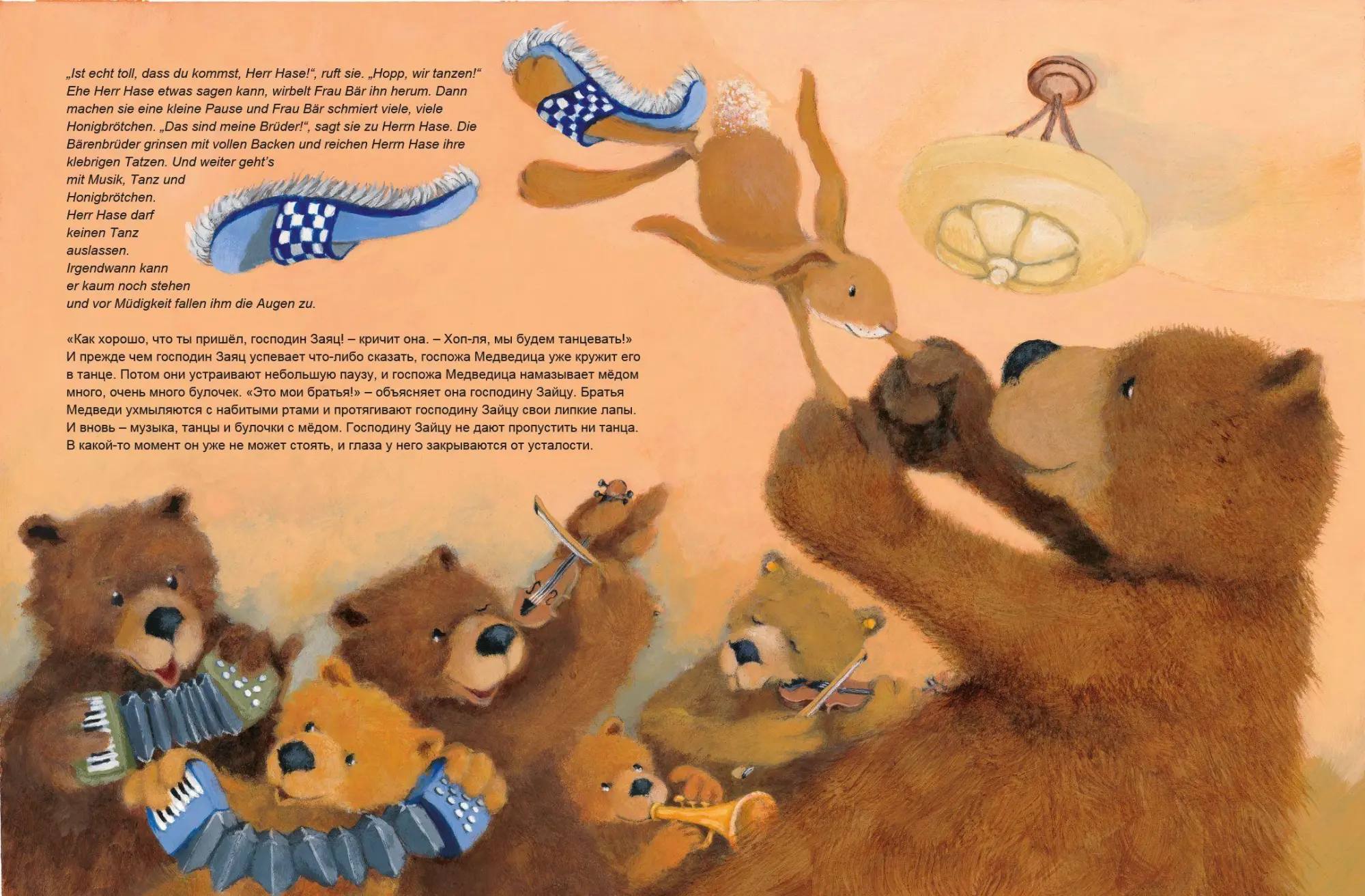 Bild: 9783695001477 | Herr Hase und Frau Bär (Deutsch-Russisch) | Christa Kempter | Buch