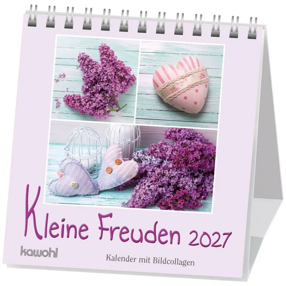 Cover: 9783754881477 | Kleine Freuden 2027 | Aufstell-Kalender mit Bildcollagen | Kalender