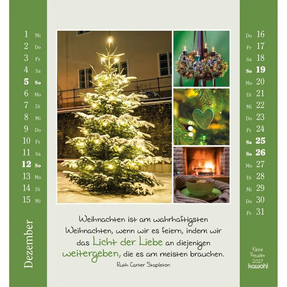 Bild: 9783754881477 | Kleine Freuden 2027 | Aufstell-Kalender mit Bildcollagen | Kalender