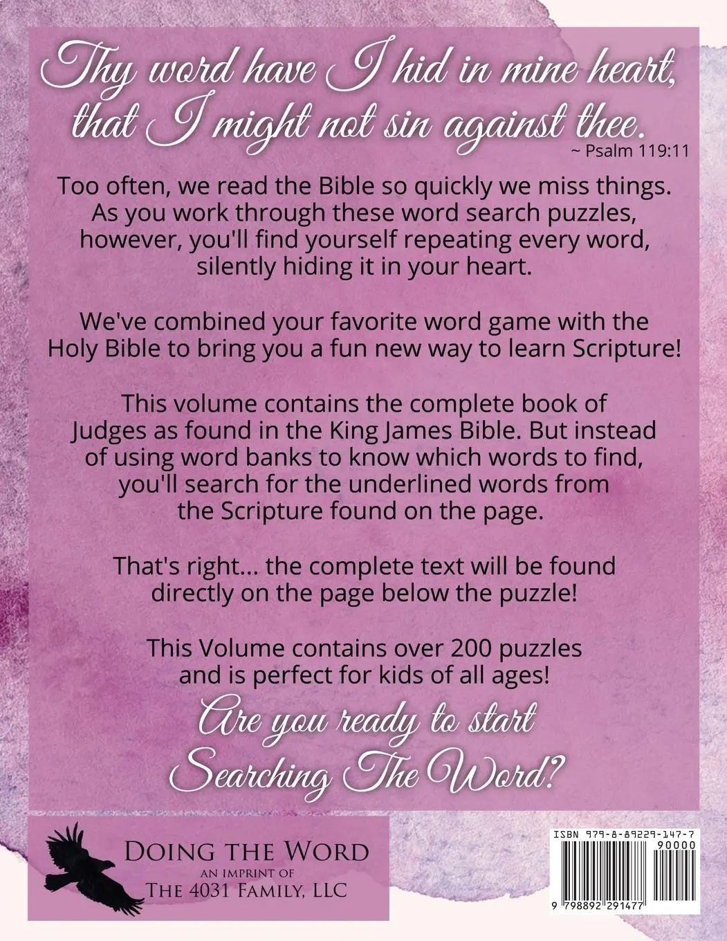 Rückseite: 9798892291477 | Searching the Word, Volume 7 | Judges | R. Seth Trotman (u. a.) | Buch