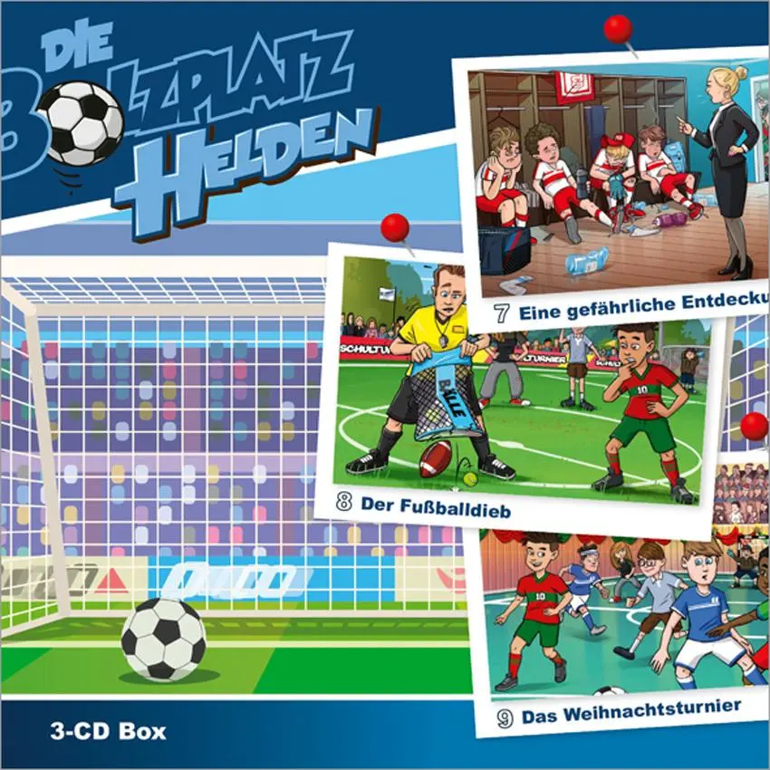 Cover: 4029856641577 | CD-Box 3: Die Bolzplatzhelden (Folgen 7-9) | Christian Mörken | CD